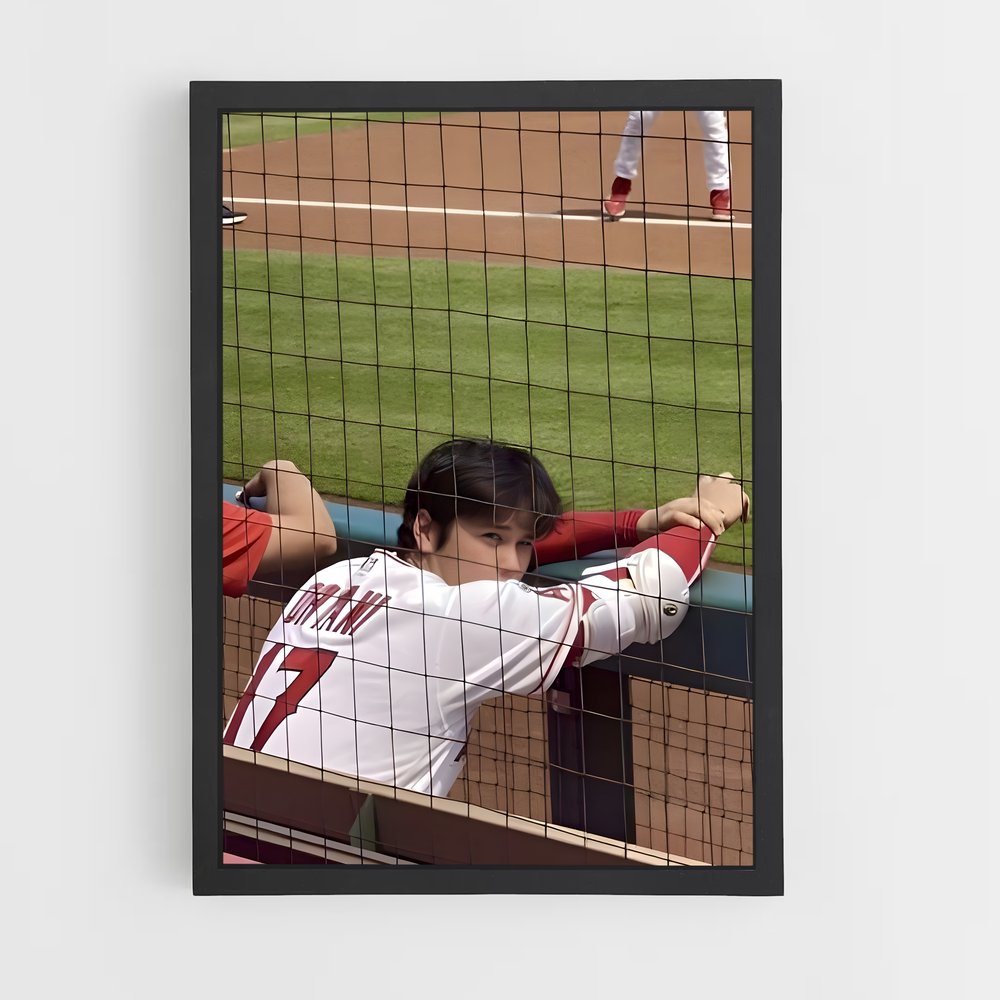 Poster Shohei ohtani – affiche Baseball (vue 2)